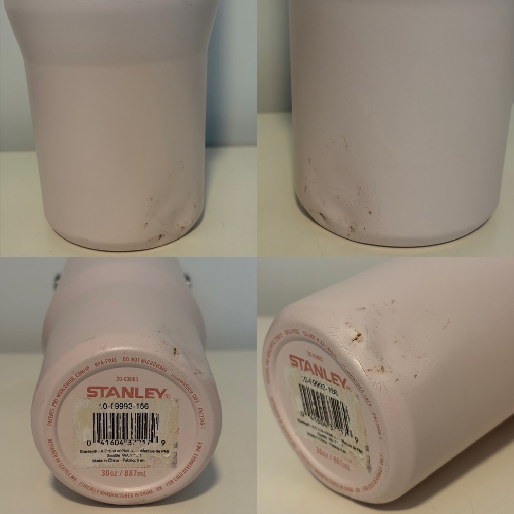 Stanley Pink Blush Insulated Tumbler Flip Straw with Handle 30oz - Picture 3 of 11